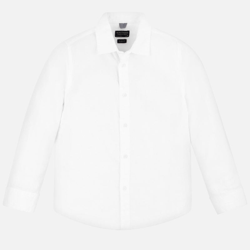 Mayoral basic overhemd lange mouw