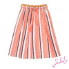 Maxi Rok streep - Botanic Blush