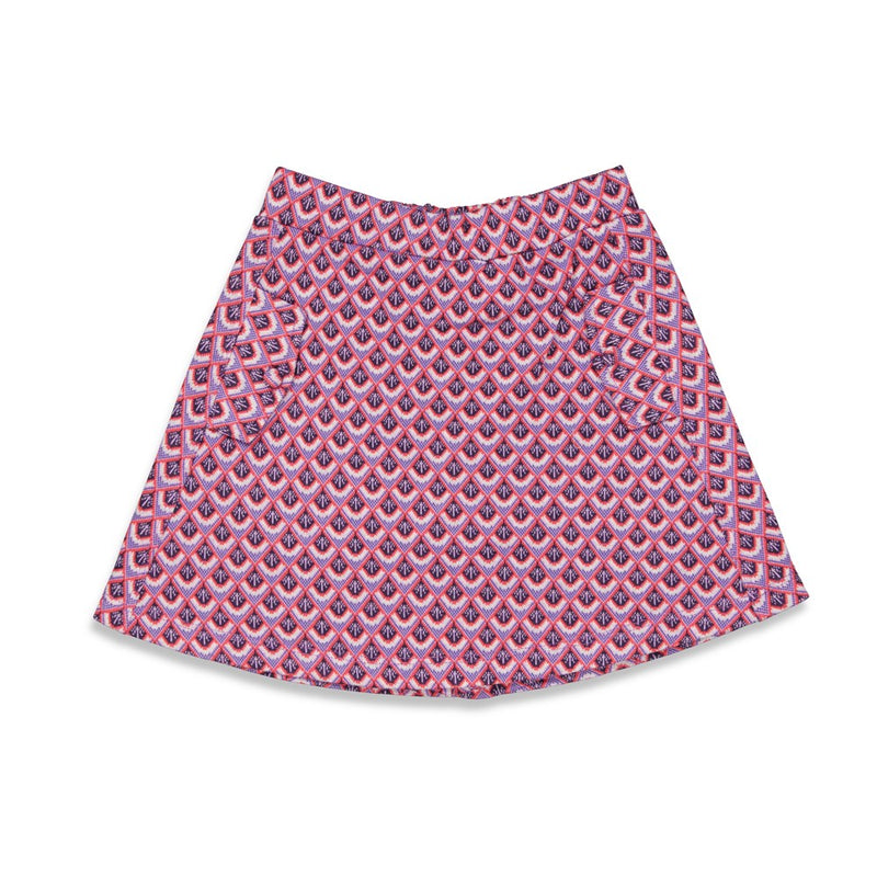 Meisjes Skort AOP - Shell We Dance van Jubel in de kleur Marine in maat 140.