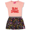 Meisjes Jurk Sunshine - Tutti Frutti van Jubel in de kleur Roze in maat 140.