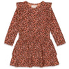 Meisjes Jurk AOP - Moonlight Dancing van Jubel in de kleur Roze in maat 140.