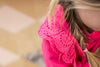 Meisjes Sweater ruches - Made Of Magic van Jubel in de kleur Fuchsia in maat 140.