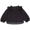 Meisjes Longsleeve voile - Moonlight Dancing van Jubel in de kleur Marine in maat 140.