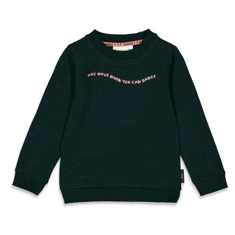 Meisjes Sweater - Moonlight Dancing van Jubel in de kleur Marine in maat 140.