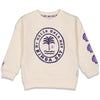 Meisjes Sweater - Shell We Dance van Jubel in de kleur Off White in maat 140.