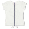 Meisjes T-shirt Gelato - Sweet Gelato van Jubel in de kleur Offwhite in maat 140.