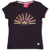 Meisjes T-shirt - Tutti Frutti van Jubel in de kleur Antraciet in maat 140.