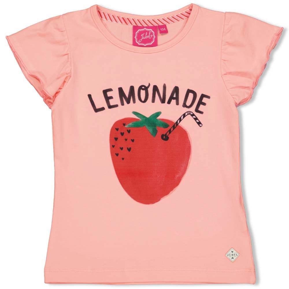 Meisjes T-shirt Lemonade - Tutti Frutti van Jubel in de kleur Roze in maat 140.