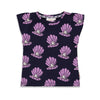 Meisjes T-shirt AOP - Shell We Dance van Jubel in de kleur Marine in maat 140.