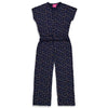 Meisjes Jumpsuit plissé - Sweet Gelato van Jubel in de kleur Marine in maat 140.