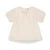 Meisjes Blouse - Have A Nice Daisy van  in de kleur Off White in maat 140.