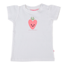 Baby Meisjes T-shirt Little Sweetheart strawberry van Someone in de kleur ECRU in maat 86.