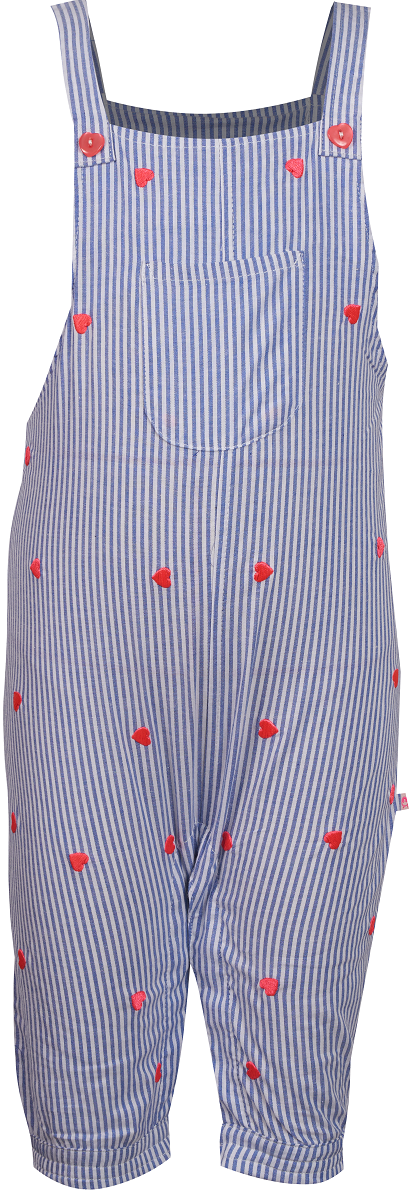 Someone Jumpsuit streepjes / hartjes