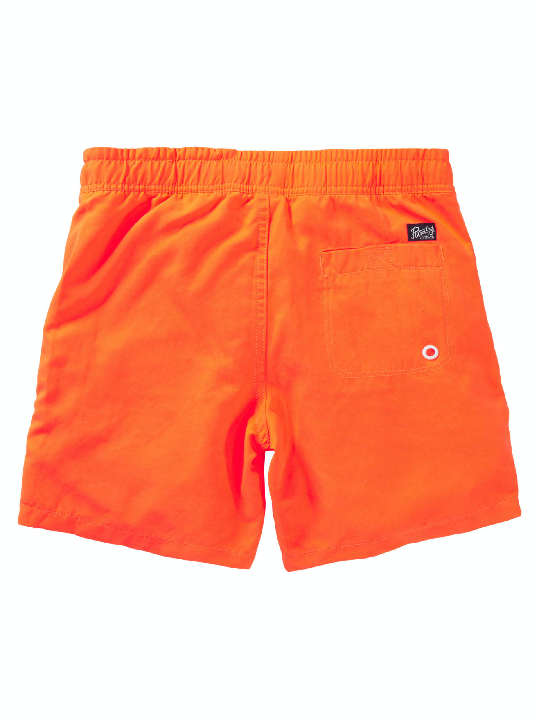 Jongens Zwemshorts fluo van Petrol Ind. in de kleur Shocking Orange in maat 176.