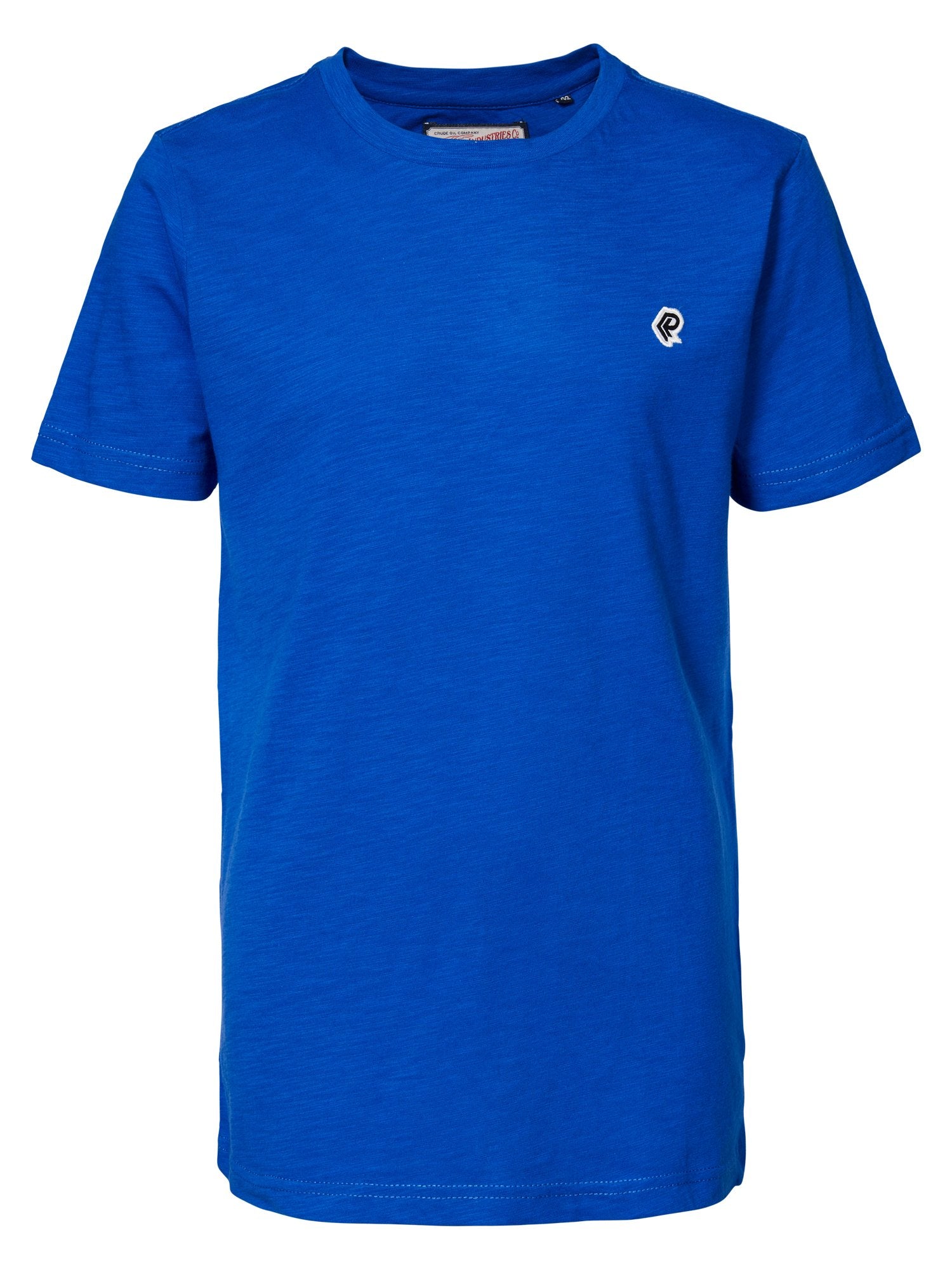 Jongens T-shirt SS R-neck van Petrol Industries in de kleur Light Capri in maat 176.