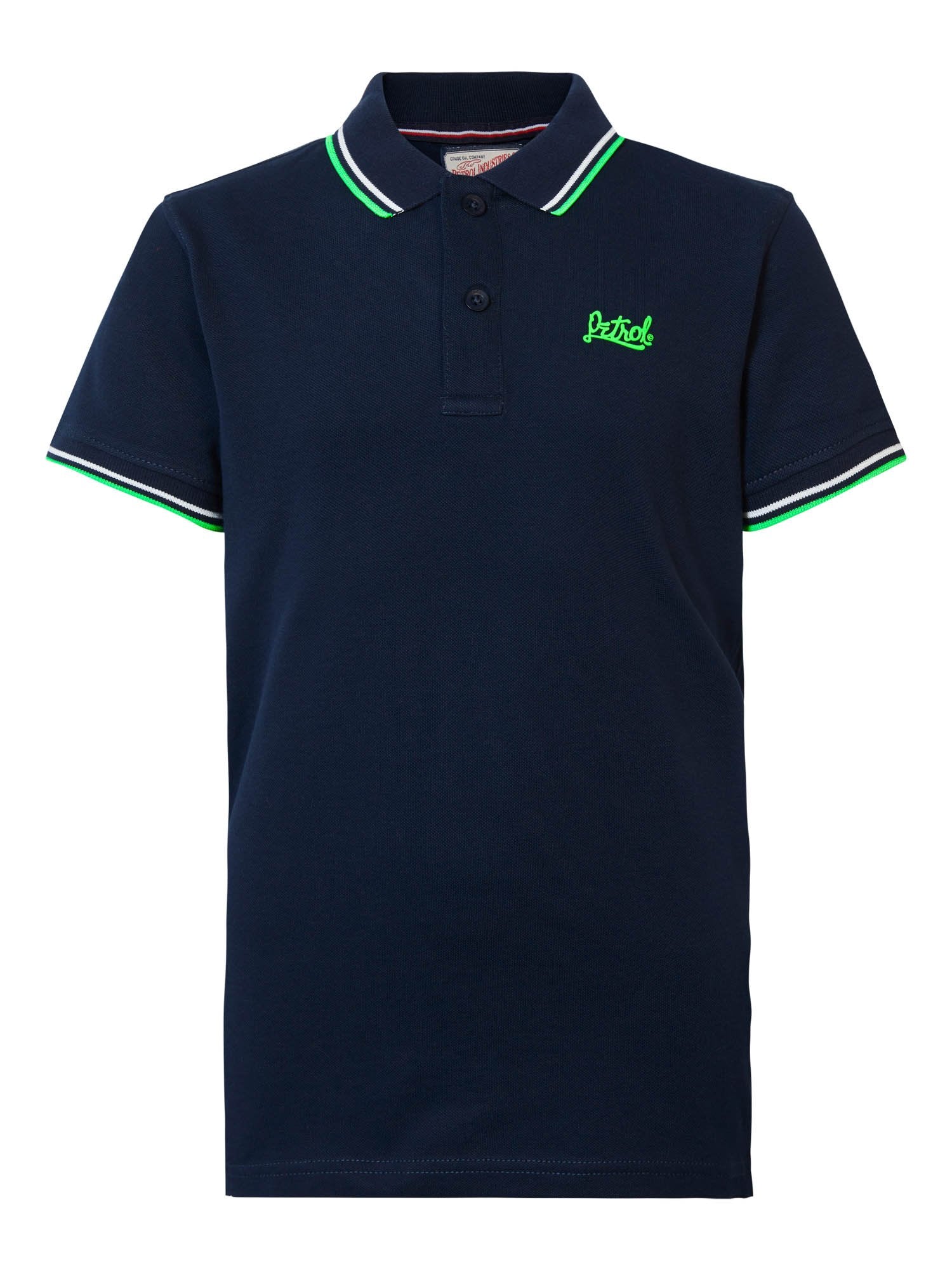 Petrol Polo korte mouw