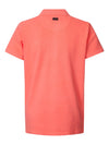 Jongens Polo korte mouw van Petrol in de kleur Fiery Coral in maat 176.