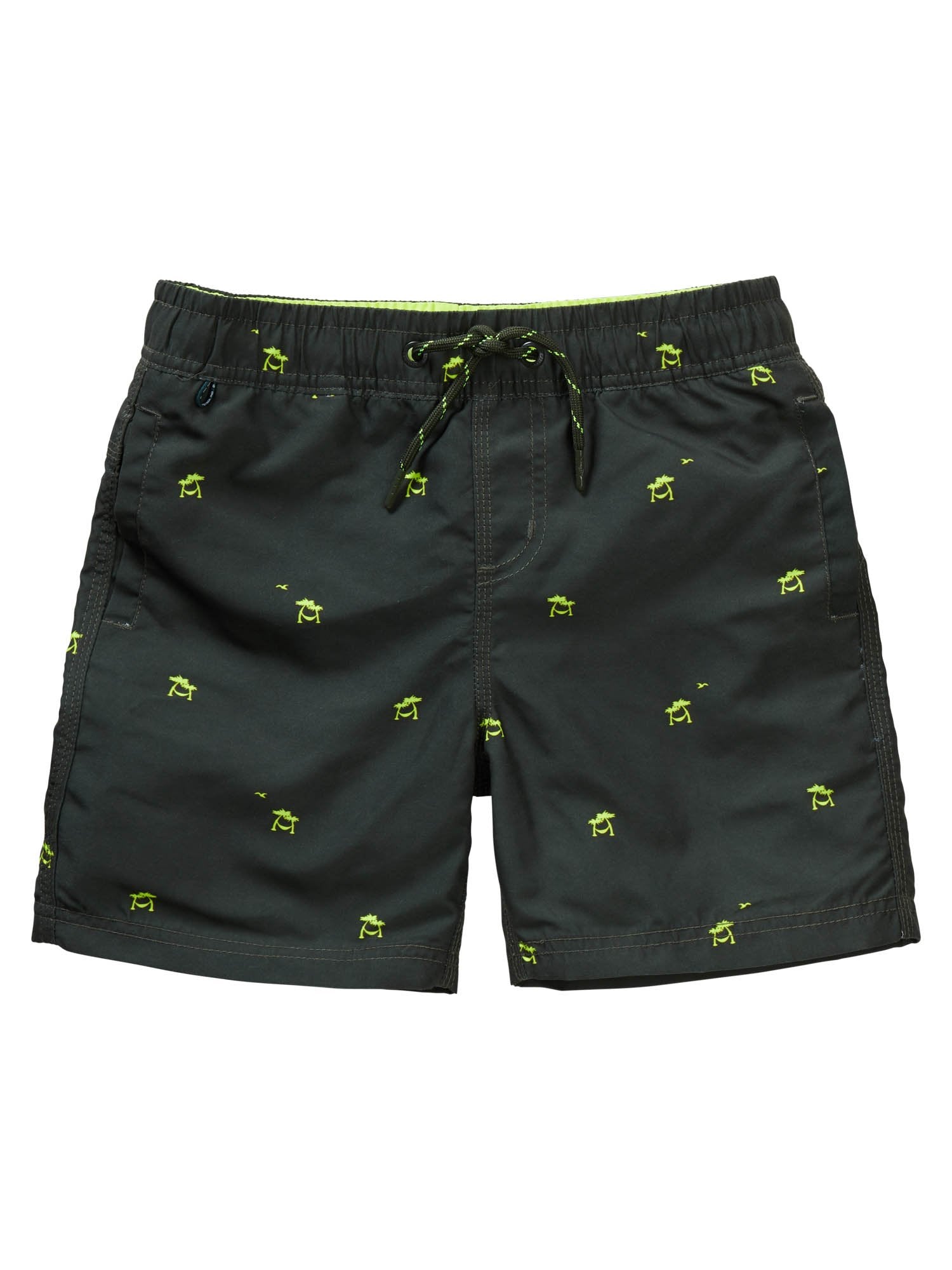Petrol Swimshort AOP palmtrees