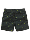 Jongens Swimshort AOP palmtrees van Petrol in de kleur Dark army in maat 176.