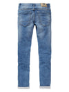 Jongens Five-pocket jeans van Petrol in de kleur Light Stone in maat 176.