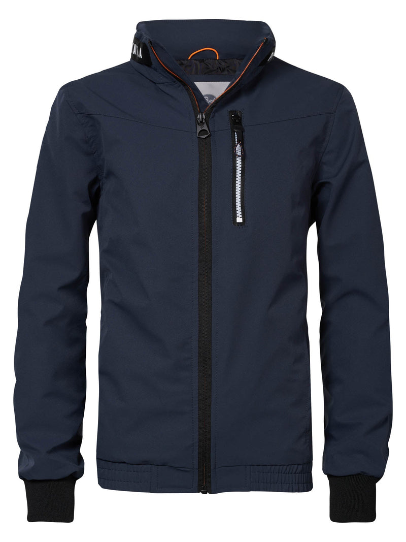Jongens Summer jacket van Petrol in de kleur Raven Grey in maat 176.
