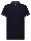 Jongens Polo short sleeve van Petrol in de kleur Midnight Navy in maat 176.