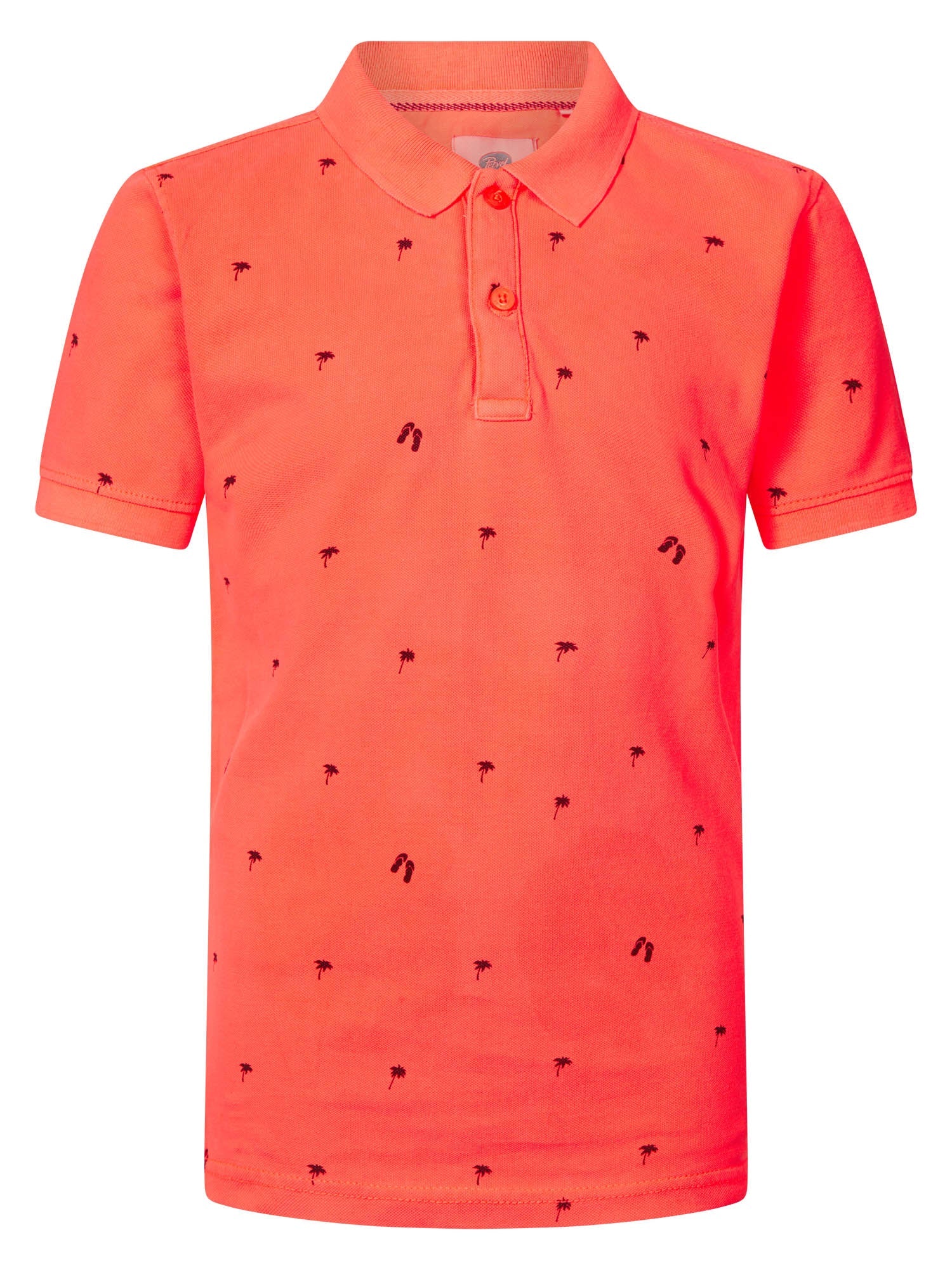 Petrol Polo short sleeve AOP