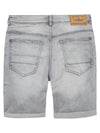 Jongens Jeans short five-pocket van Petrol in de kleur Dusty Silver in maat 176.