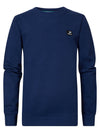 Jongens Sweater crewneck van Petrol in de kleur Petrol Blue in maat 176.