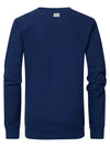 Jongens Sweater crewneck van Petrol in de kleur Petrol Blue in maat 176.