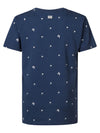 Jongens T-shirt AOP van Petrol in de kleur Petrol Blue in maat 176.