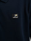 Jongens Polo Short Sleeve van Petrol in de kleur Midnight Navy  in maat 176.