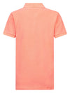Jongens Polo Short Sleeve van Petrol in de kleur Fiery Coral in maat 176.