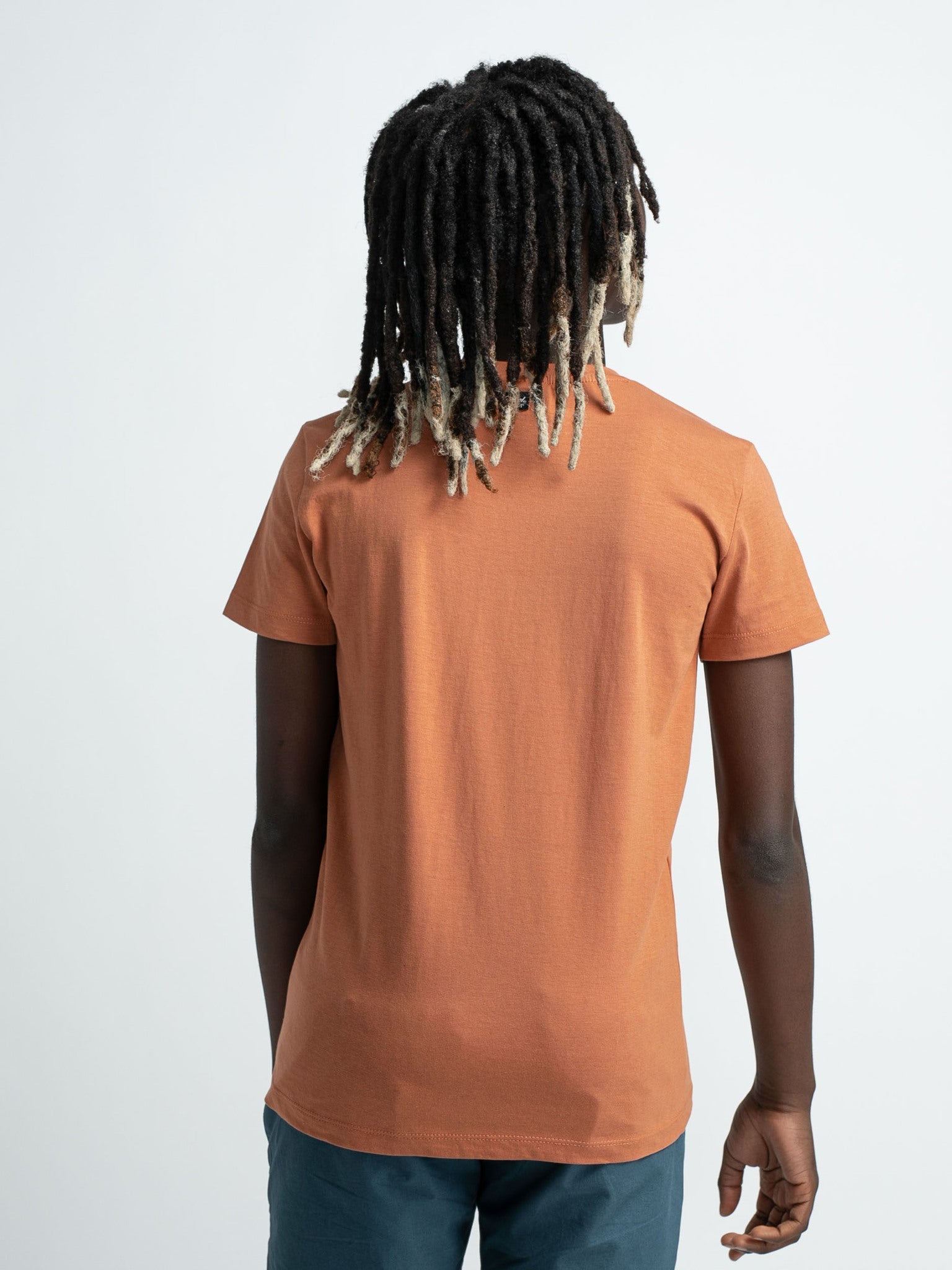 Jongens T-Shirt SS van Petrol in de kleur Desert Orange in maat 176.