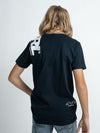 Jongens T-Shirt SS Round Neck van Petrol in de kleur Midnight Navy  in maat 176.