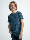 Petrol T-Shirt SS AOP