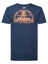 Jongens T-Shirt SS van Petrol in de kleur Stone Blue in maat 176.
