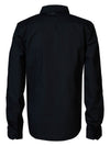 Jongens Blouse longsleeve van Petrol in de kleur Black in maat 176.