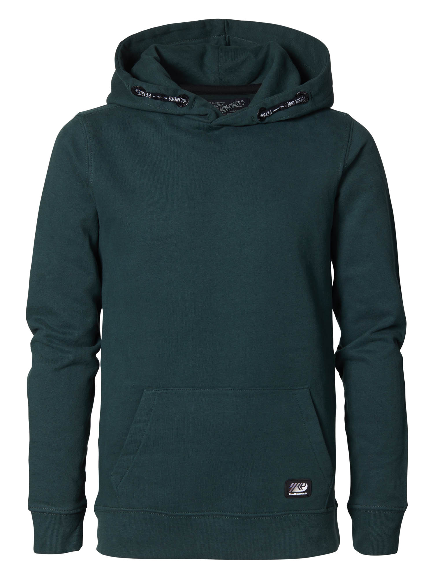 Jongens Hooded sweater van Petrol in de kleur Bottle in maat 176.