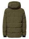 Jongens Jacket padded van Petrol in de kleur Dark Wood in maat 164.
