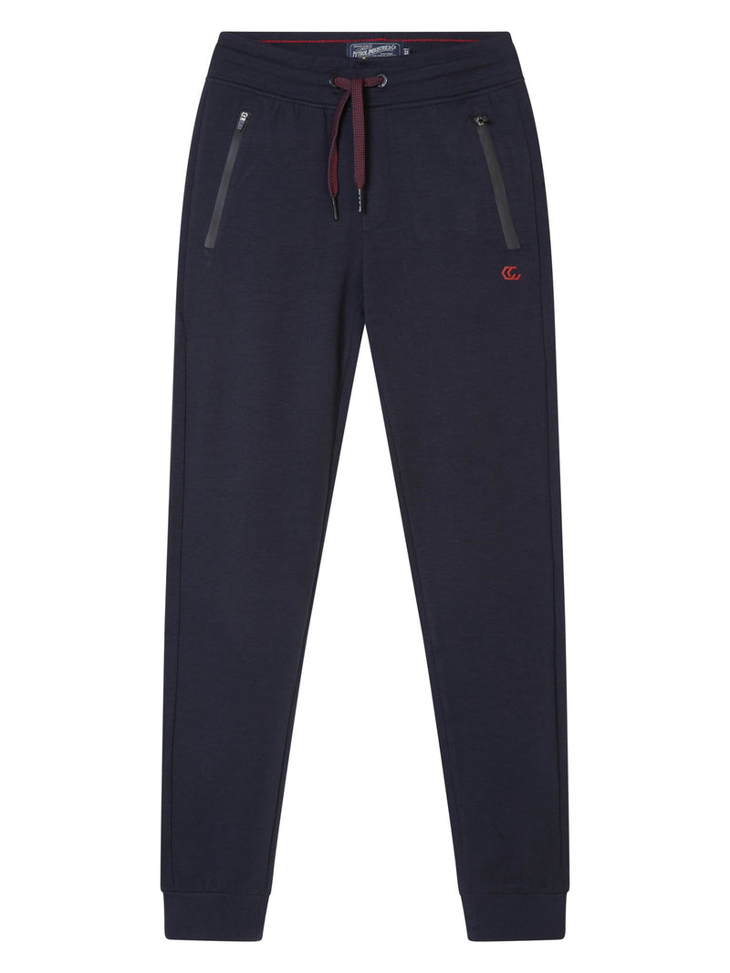 Jongens Non denim jogging pants van Petrol in de kleur Dark Navy in maat 164.