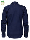 Jongens Blouse Denim Longsleeve van Petrol in de kleur Dark Indigo in maat 164.
