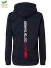 Jongens Hooded Sweater Custom Charged van Petrol in de kleur Dark Navy in maat 164.