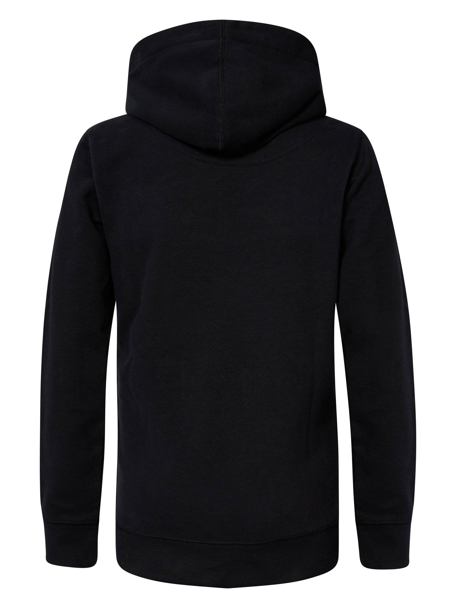Jongens Hooded Sweater with Pocket van Petrol in de kleur Black in maat 164.