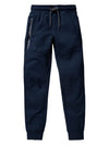 Jongens Boys Non Denim Jogging van Petrol in de kleur Dark Sapphire in maat 164.
