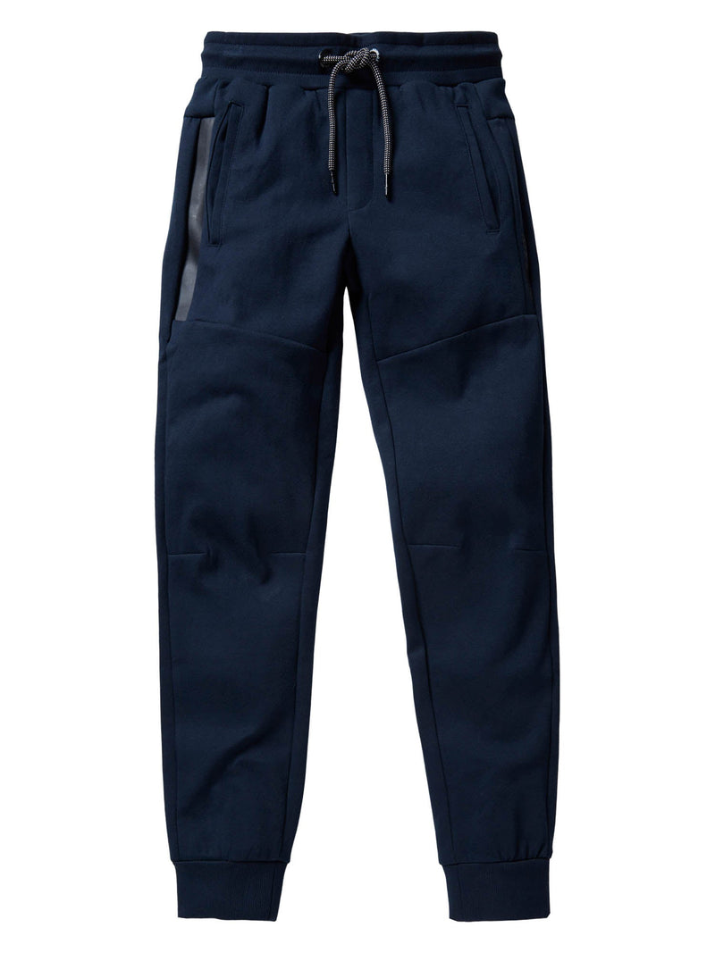 Jongens Boys Non Denim Jogging van Petrol in de kleur Dark Sapphire in maat 164.