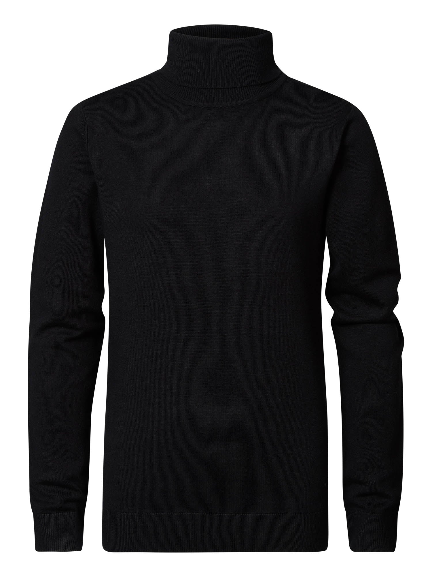 Jongens Boys Knitwear Collar Basic van Petrol in de kleur Black in maat 164.