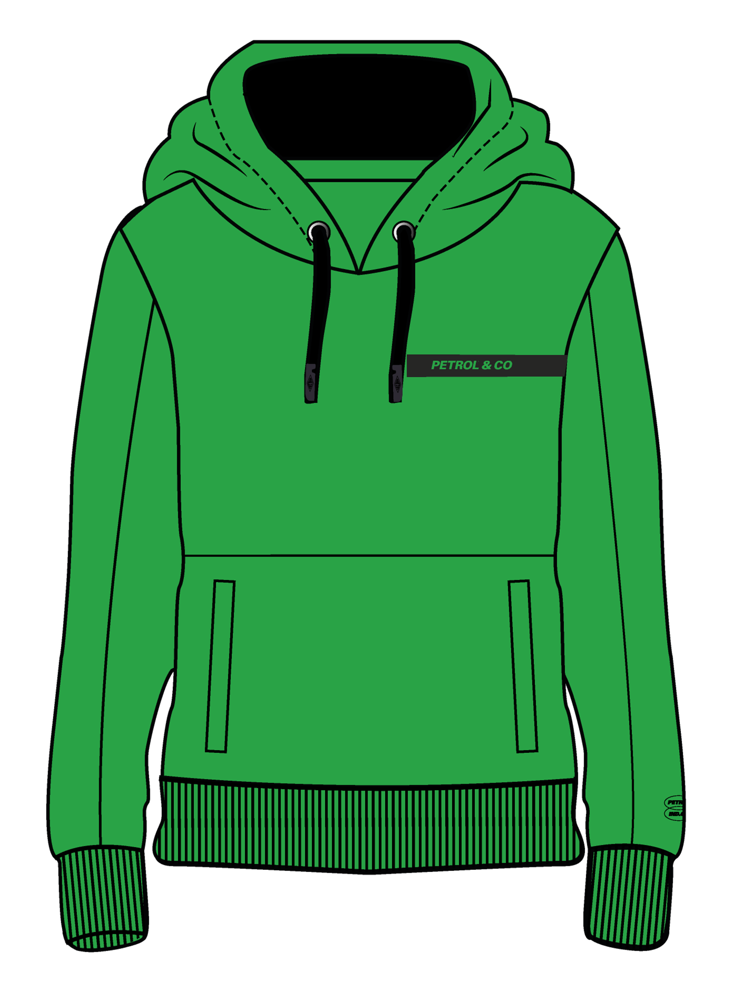 Petrol Boys Sweater Hooded
