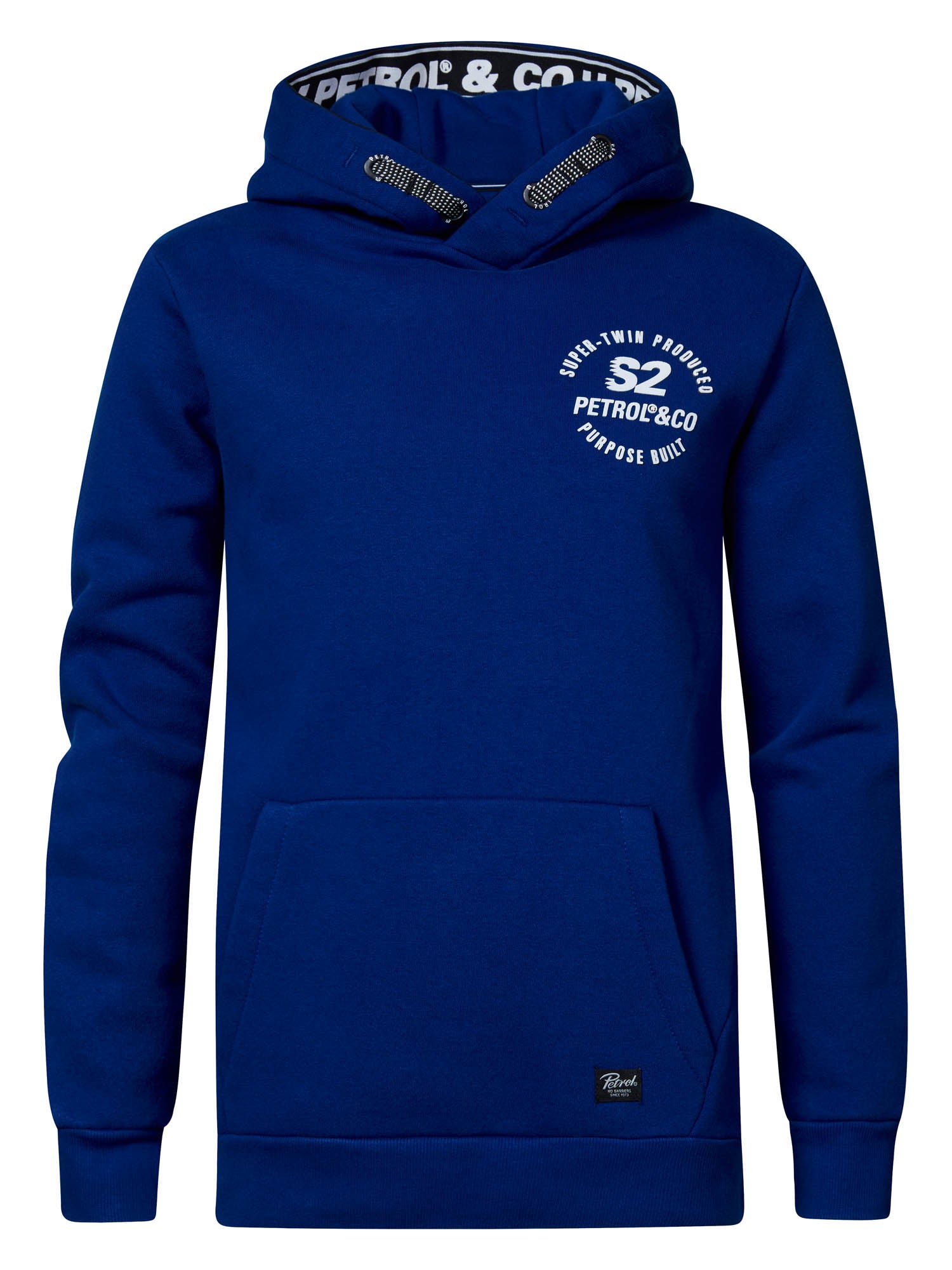 Petrol Boys Sweater Hooded Print