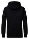 Jongens Boys Sweater Hooded Print van Petrol in de kleur Black in maat 164.